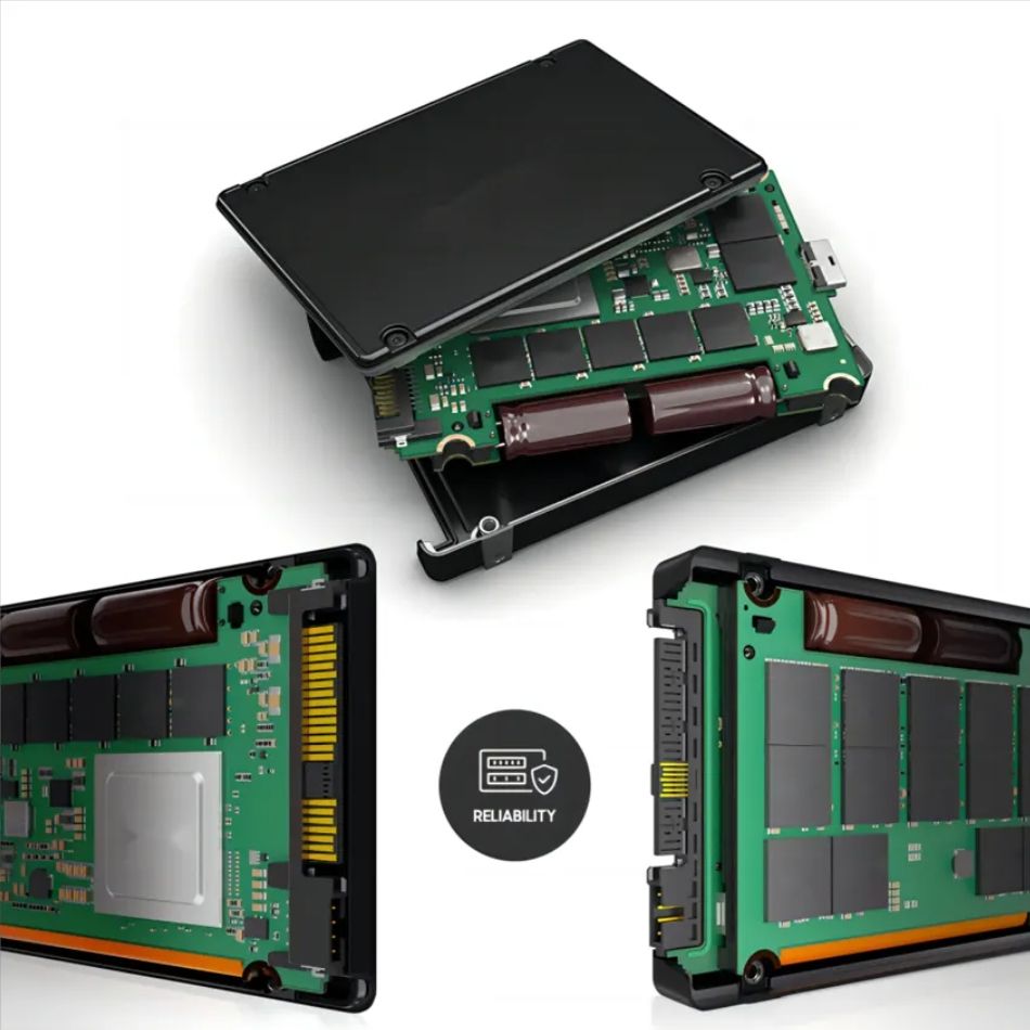 Brand original PM881 PM883 PM893 PM9A3 PM1643A 2.5-inch SSD hard drives: 960GB, 1.92TB, 3.84TB, 7.68TB.