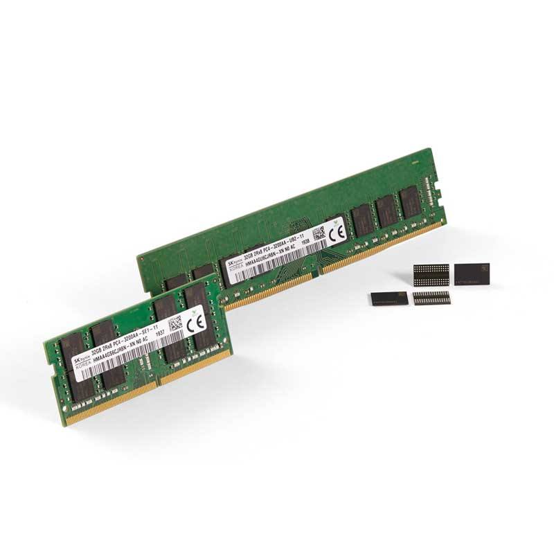 Hynix HMA84GR7DJR4N XN 32GB DDR4 3200MHz PC4 25600 RDIMM 288-pin CL22 Dual Channel ECC Registered Server Memory