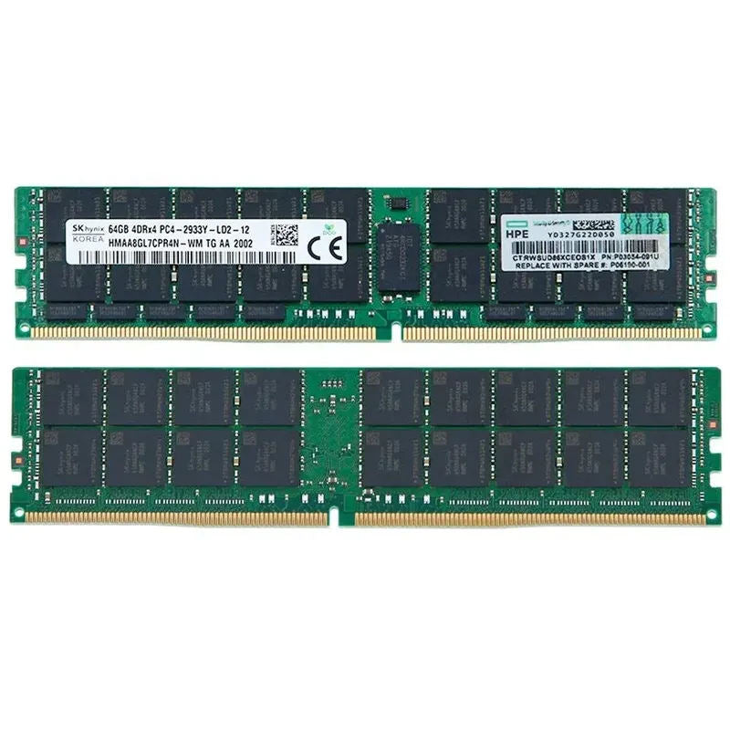 リ*ン様 64GB DDR4-2933 ECC Registered PC4-2 64GB DDR4 2933MHz ECC Registered CL21 DIMM Memory P00926-B21